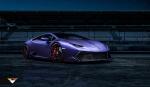 Lamborghini Huracan LP610-4 Novara in Purple by Vorsteiner 2016 года